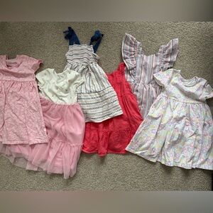 Girls' XS/5T Dresses Lot